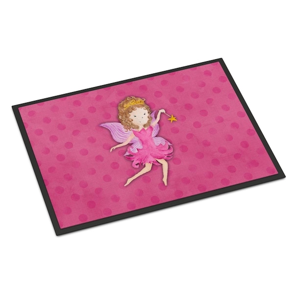 Carolines Treasures 18 x 27 in. Fairy Princess Watercolor Indoor or Outdoor Mat BB7406MAT - main